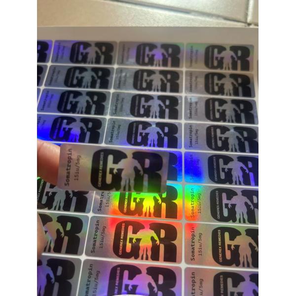 Tizepatide 10mg Vial Labels With Adhesive Sticker For Peptide Packaging