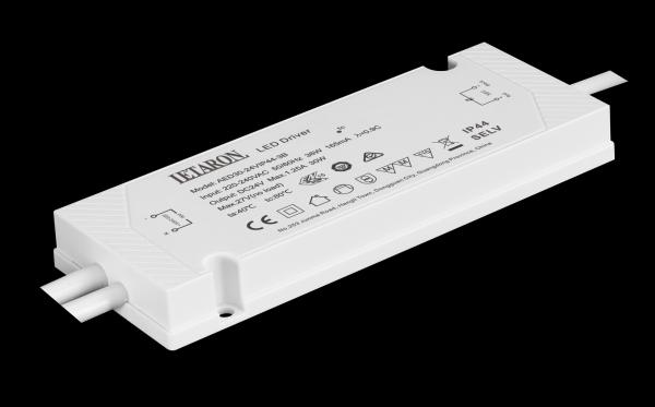18 Years Experience with LED Driver ODM Customization 30W IP44 Letaron LED Driver with High Efficiency Pre-Wired Design for Mirror Light