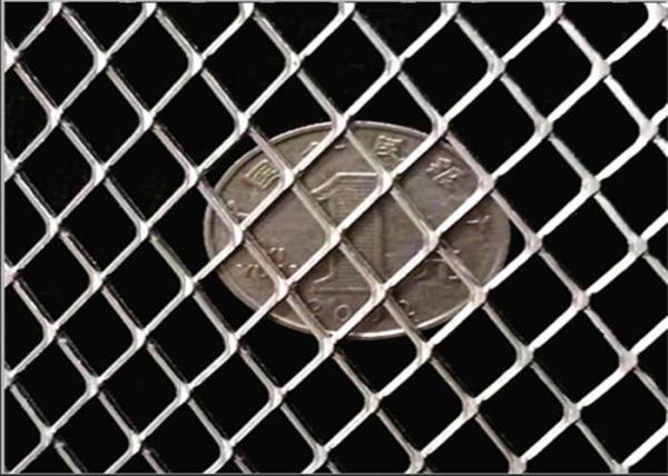 Construction Expanded Metal Diamond Mesh Sheets Ventilated 1-15mm Thick