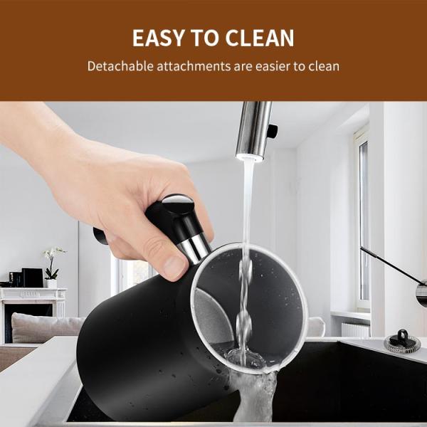 Automatic Espresso Milk Frother Stainless Steel Hot Cold Cappuccino Milk Frother