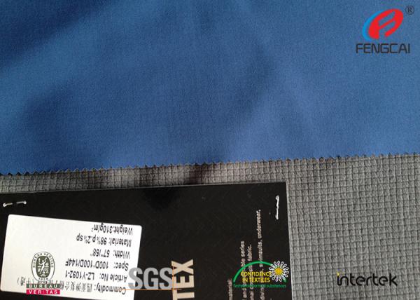 Polyester Spandex TPU Coated Fabric For Softshell Jacket SGS TEST Certification