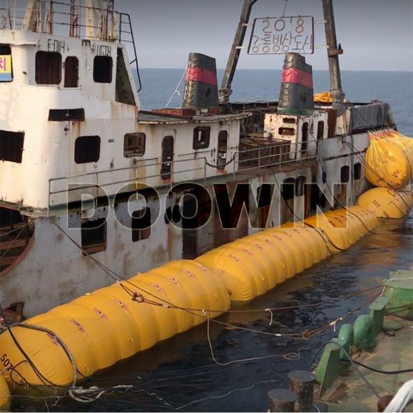 Totally Enclosed IBUs Inflatable Buoyancy Units For Marine Salvage