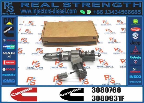 Inyector de combustible Common Rail OE 3080766 Usado para el motor Cummins serie N14 Inyección diésel Piezas de automóvil de alta calidad fabricadas en China