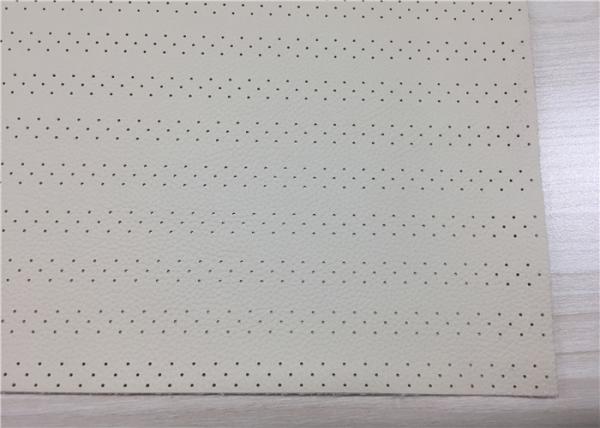 Automotive Upholstery Leather , PVC + Suede Fake Leather Fabric Eco - Friendly