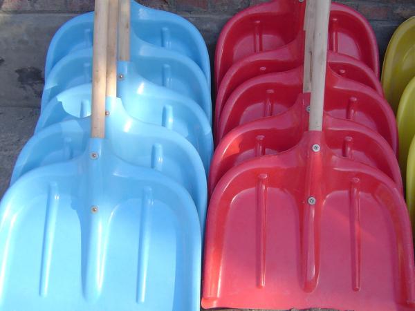 High quality FRP Snow shovel against the cold and UV, Snow Push Shovel, Snow pusher