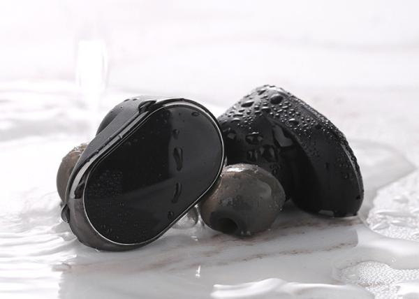 Black 5.0 Mini Waterproof Wireless Bluetooth Headphones / Headset For Gift
