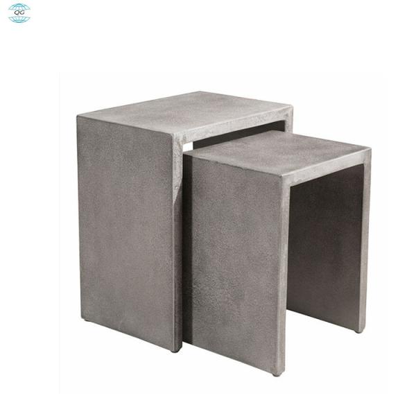 GRC Наружная бетонная мебель Современная простая гостиная Скальный кофейный стол