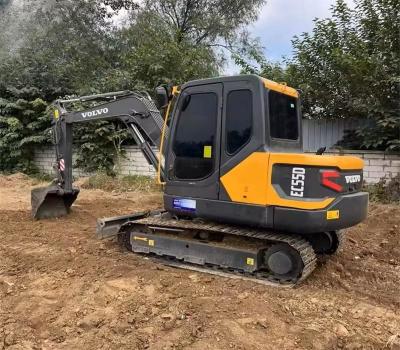 used Volvo EC55D Excavator Mini Bulldozer 5 Ton Hydraulic Excavator on Sale