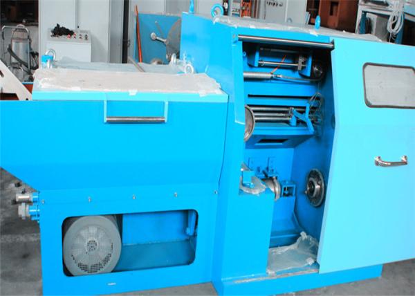 22DH High Speed Wire Drawing Machine , Copper Wire Manufacturing Machine With Dual Inverter Control
