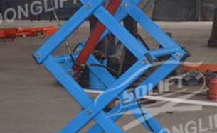 2T 3.5M Stationary Scissor Lift Platforms For Warehouse Material Loading