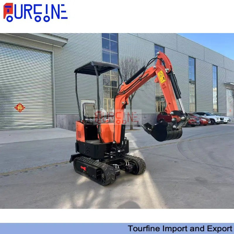 2.6 Ton Mini Crawler Excavator Machinery with 0.075 CBM Bucket for Construction