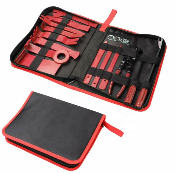 19Pcs Plastic General Car Navigation Audio Tools Bumper Retainer Clips