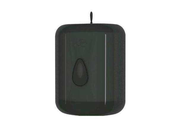 Centre Pull Jumbo Bath Tissue Dispenser Space Saving Press Button / Key Open