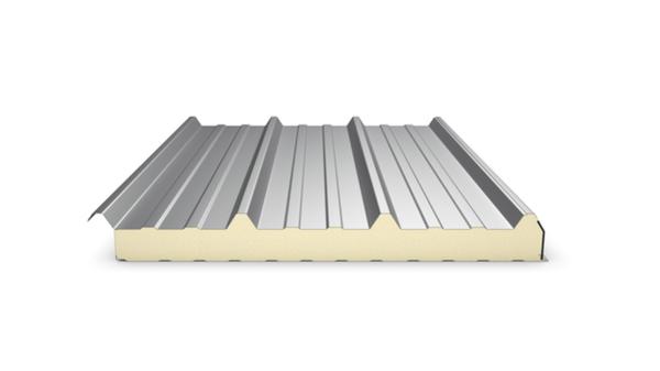 Sandwich de placa de isolamento moderna para telhado de metal de armazém com PU XPS PIR de lã de rocha