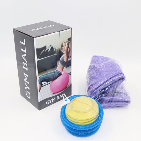 High Flexibility Pilates 65cm Stability Ball Heavy Duty For Gym