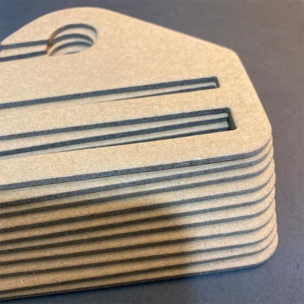 Recyclable Hangers for Trade Shows | Customizable Logo Printing