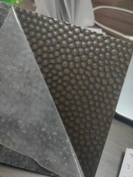 Honeycomb Stamped Decorative Stainless Steel Plate Sustainable