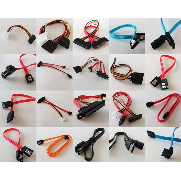 SATA cable factory www.linkelec.com SATA 15pin power to 4pin Molex + 4pin power,New generic 4Pin IDE cable