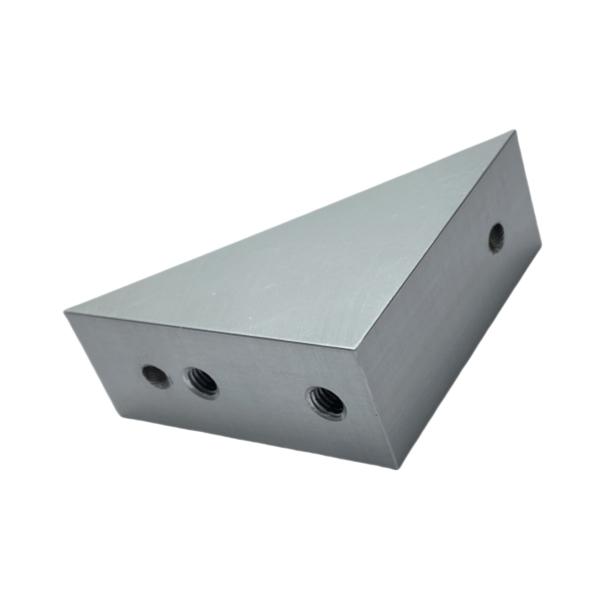Servicio de fresado CNC de componentes de aluminio para acabado de arenado uniforme