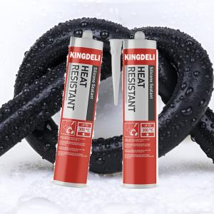 Impressão contra intempéries Silicone resistente ao calor selante de cor clara