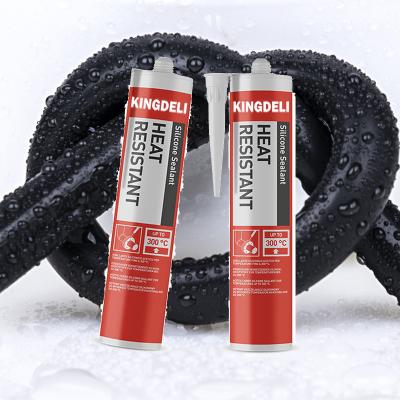 Impressão contra intempéries Silicone resistente ao calor selante de cor clara para bomba de carro Caulking