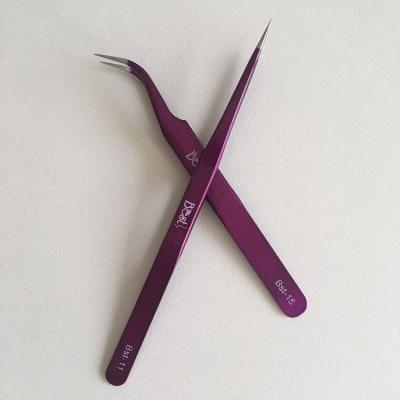 Eyebrow Eyelash Applicator Tweezers Commercial False Eyelash Applicator Tool