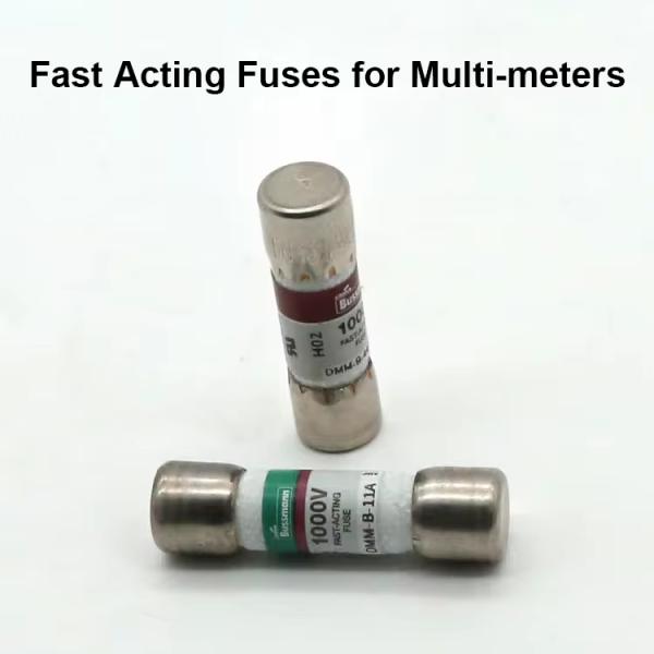 Bussmann DMM-B 13/32 дюймов х 1-3/8 дюймов и 1-1/2 дюймов 1000Vac 1000Vdc быстродействующие предохранители для многометров