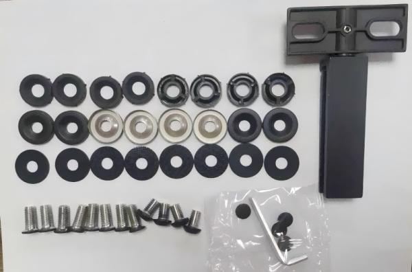 Surface Smooth Shower Glass Hardware Easy Installation Shower Door Fittings