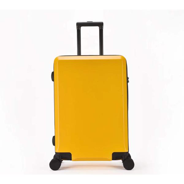 Custom Zipper 4-Wheel PC Luxury Business Suitcases Luggage Lightweight Hard Shell Durable Waterproof Carry on Style with Lock