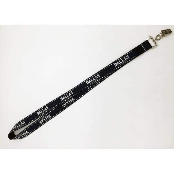 personalized  silk screened polyester lanyards with twinkling diamonds for trade shows