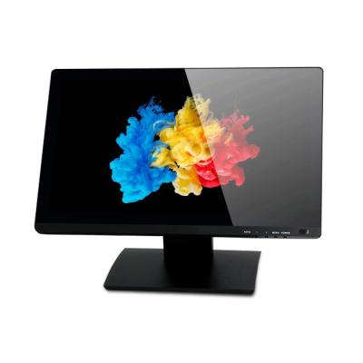 Monitor do tela táctil da posição do preto 75*75mm Vesa do serviço do OEM para restaurantes
