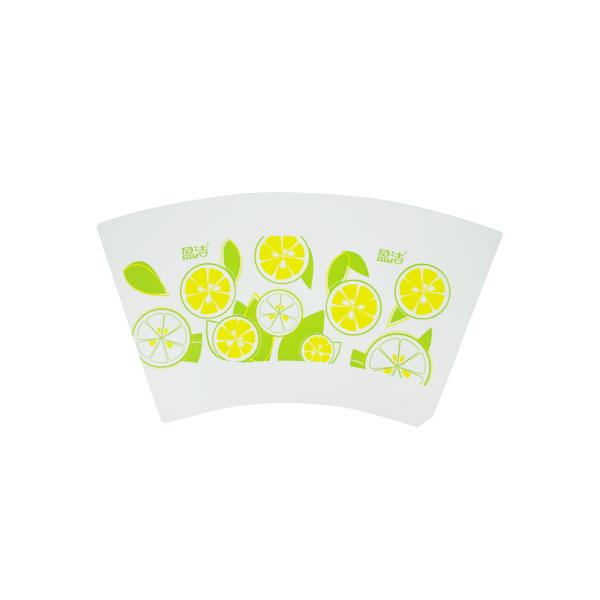16oz Paper Cup Fan Flexo Printing With Effective Preventing Leakage Function