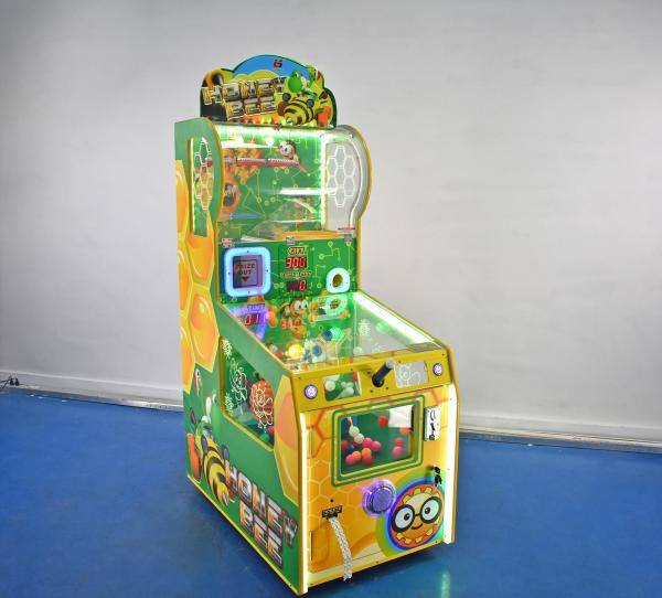 Honey Bee Lottery Redemption Arcade Machines D1250 * W655 * H1910mm Size