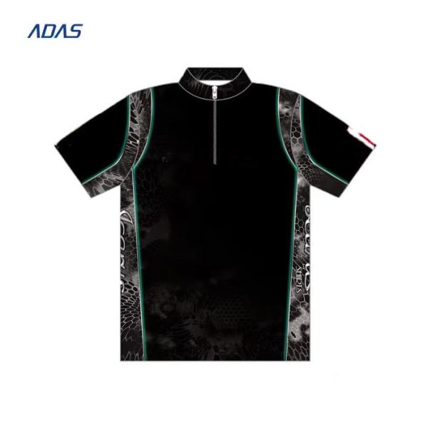 Camisas deportivas de tiro a prueba de sudor Damas de dardos Impreso por sublimación a medida