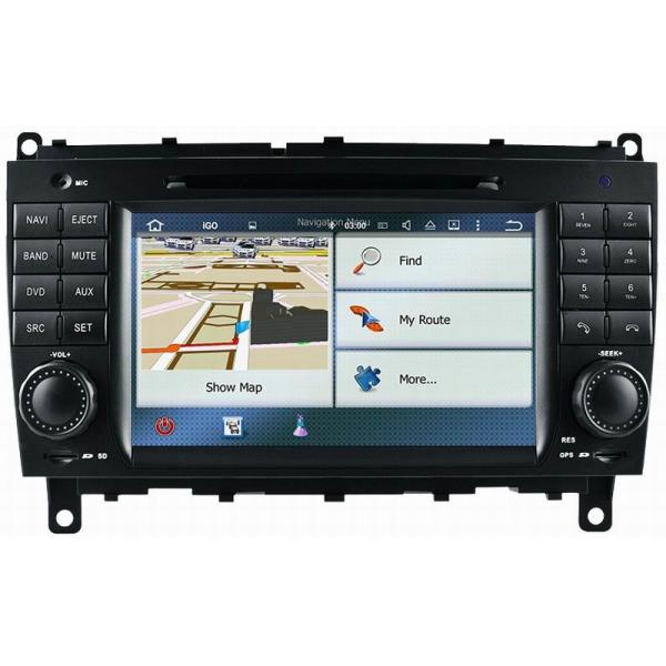 Ouchuangbo car radio dvd player android 7.1 system Mercedes Benz CLK W209 Benz CLS W219 with gps navi wifi SWC