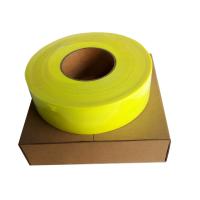 DOT Classe 1 Tela de segurança refletiva prismática Adesivo amarelo fluorescente 2 x 150'