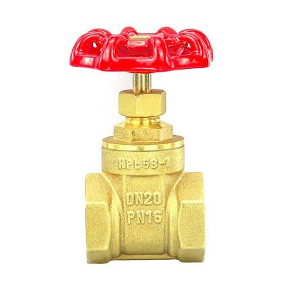 Europe Standard Metal Gate Valve DN15 DN20 DN30 DN40 Water Control Valve