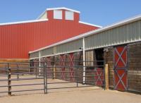 Prefabricated Steel Structure Horse Barn - Durable Metal Horse Stables