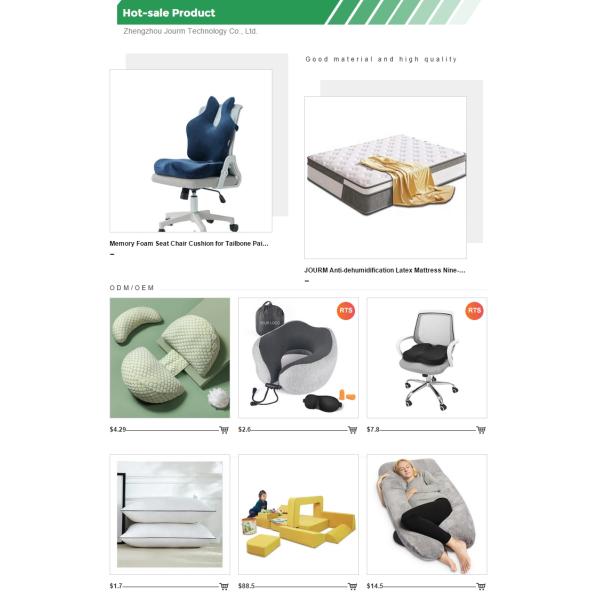 Slow Rebound Bubble Cervical Memory Pillow for Hotel 50*30*10CM and Neck Pain Relief
