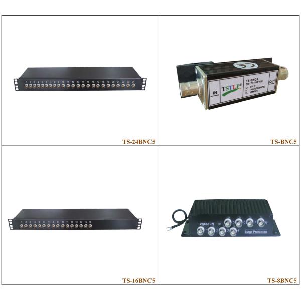 24 BNC Ports Cctv Surge Protection Devices For Surveillance Video Transmission