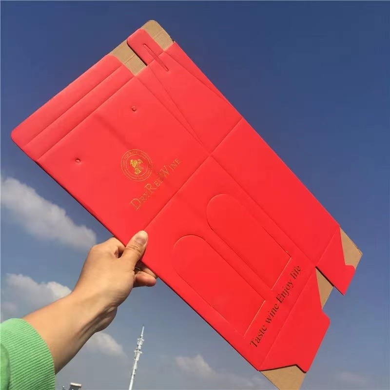 сумки упаковочной бумаги подарка яркого блеска сумок вина 120Gsm 150Gsm 170Gsm Kraft бумажные