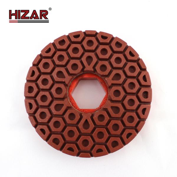 10'' 254mm No 400 Grit Diamond Wet Polishing Pads 3mm Granite Polishing Wheel