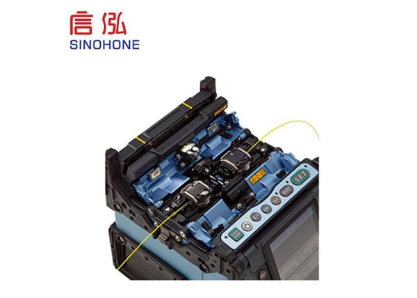 LCD Monitor Single Fiber Optic Termination Box 5.7 Inch Color Fusion Splicer