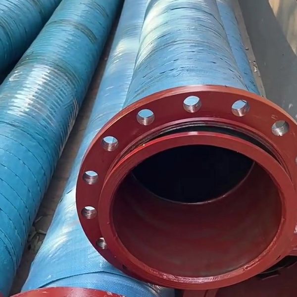 Heavy Duty Dredge Hose with Customized Length, 10-21 Bar Working Pressure and Rubber, Cord Fabric and Wire Reinforcement