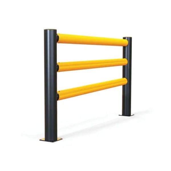 Designed For Traffic Safety Flexible Safety Barrier To Minimize Collision Damage Through Energy Absorption And Dispersion