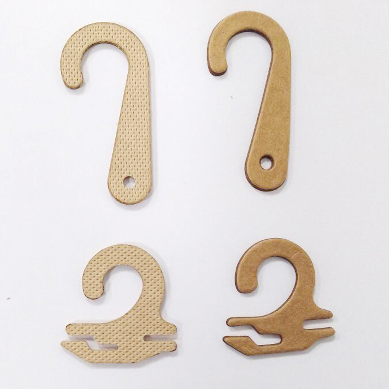 Multifunction FSC Recycled Degradable Paper Card Hangers For Socks And Hat Packaging