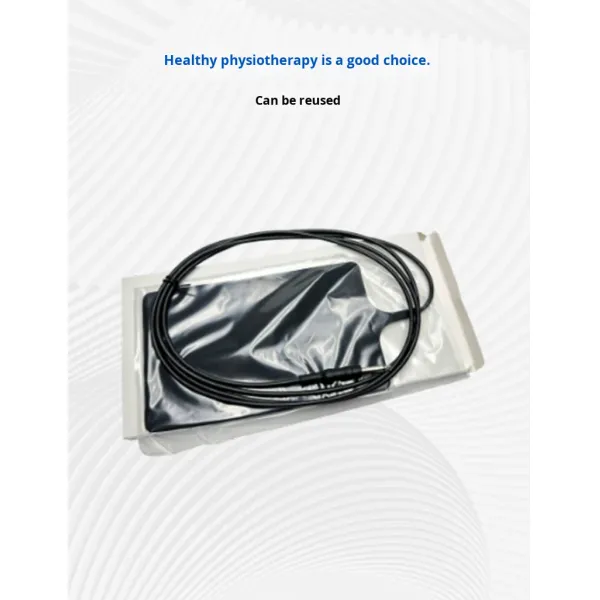6.3 Single Public High Temperature Resistant Reusable Silicone Negative Electrode Plate Beauty Instrument 3000MM Guangdong Black
