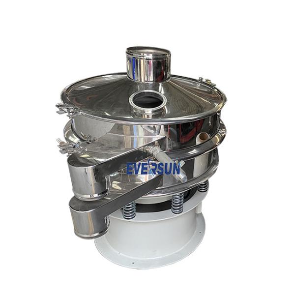 ステンレス鋼フィルター回転振動スクリーン 丸い粉末3要素スクリーン