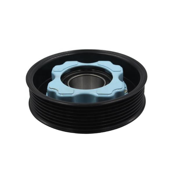 Car Fitment Audi 7SEU16C Auto AC Compressor Kit de embreagem de poleia 7PK 120MM 12V para A8 4.2