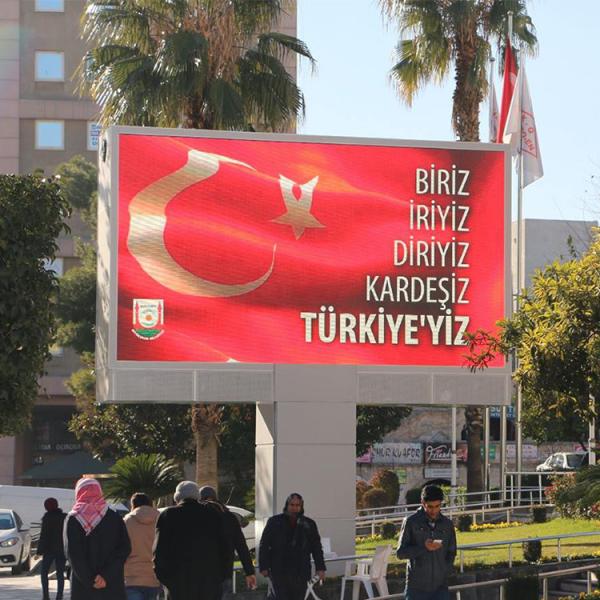 P6.67 Commercial Outdoor Advertising Screen Sign Panel 16.7M 8000cd/ M2